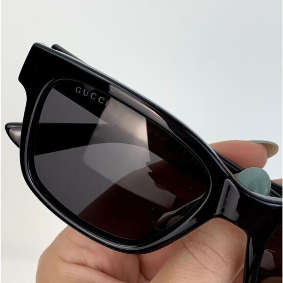 BRAND NEW GUCCI Sunglasses GG1716S 001 Black Grey Unisex Classic - Picture 8 of 10